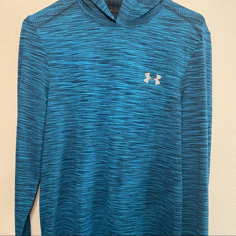 Under Armour Heatgear Threadborne Lightweight Pull Over Hoodie
